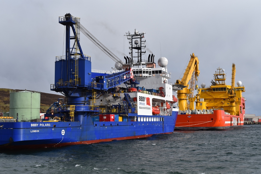 Seasonal boost to activity underway at Lerwick Harbour Lerwick Port