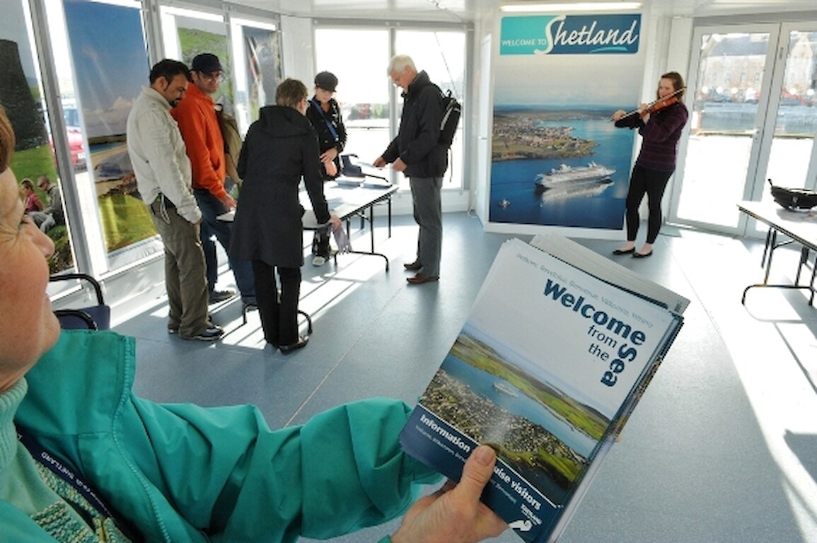 Welcome Ashore Pavilion at Lerwick