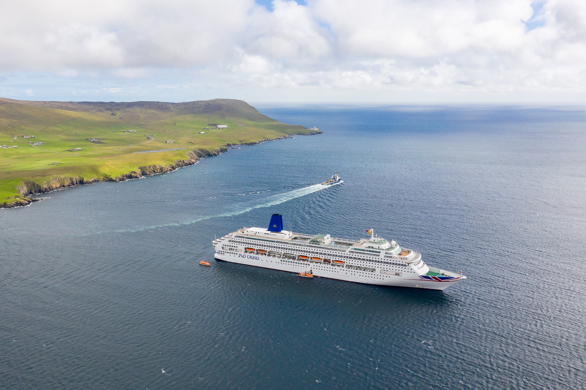 cruise ship visits lerwick