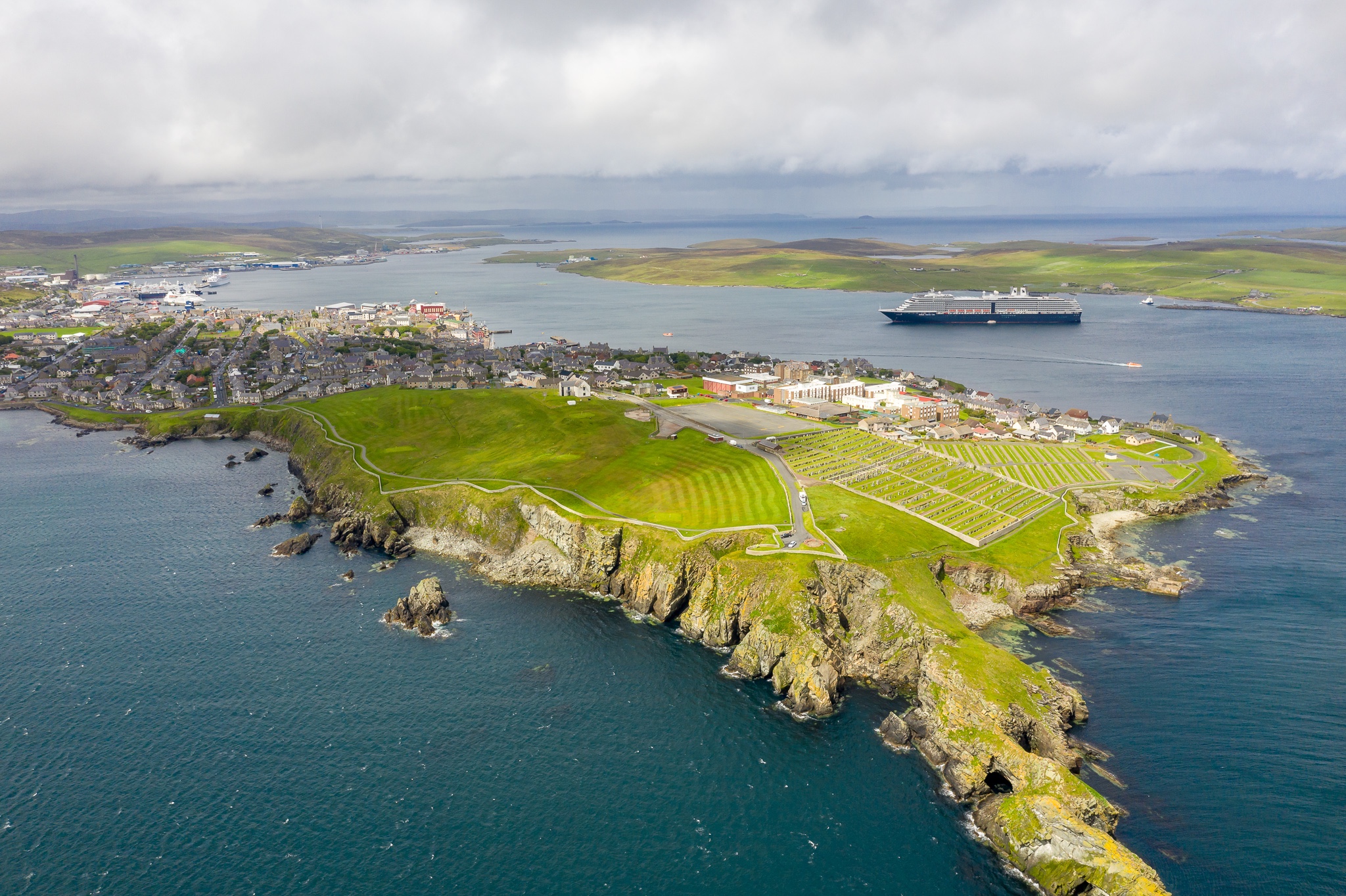 cruise ship visits lerwick